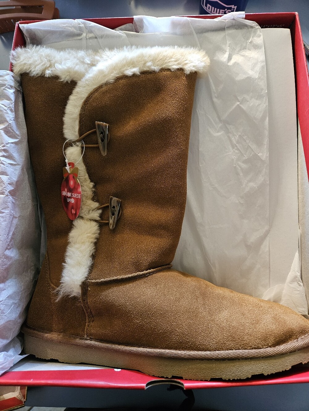 New Sonoma Fur Lined Boots - Picture 2 of 4